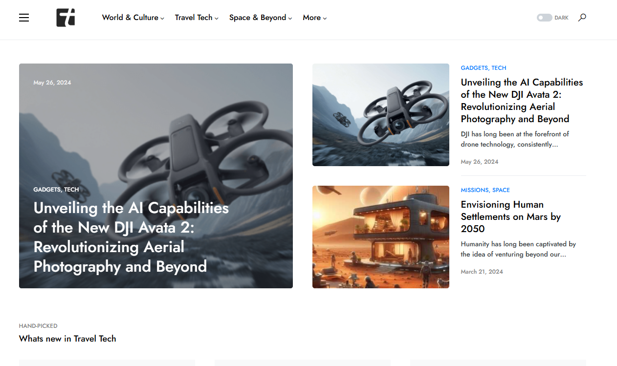 Desktop Website Demo 1